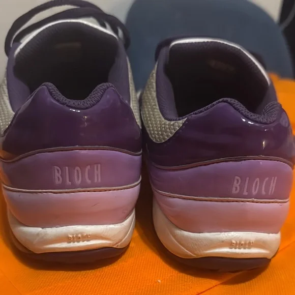 Stylish Purple and Cream Women's Sneakers - Picture 3 of 5